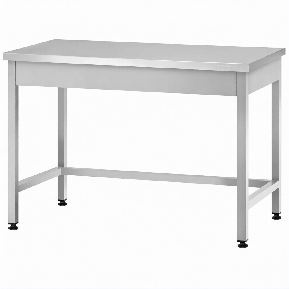 Стол производственный СПРп - 860х1000х800 «Profi Ral» (полка-обвязка)