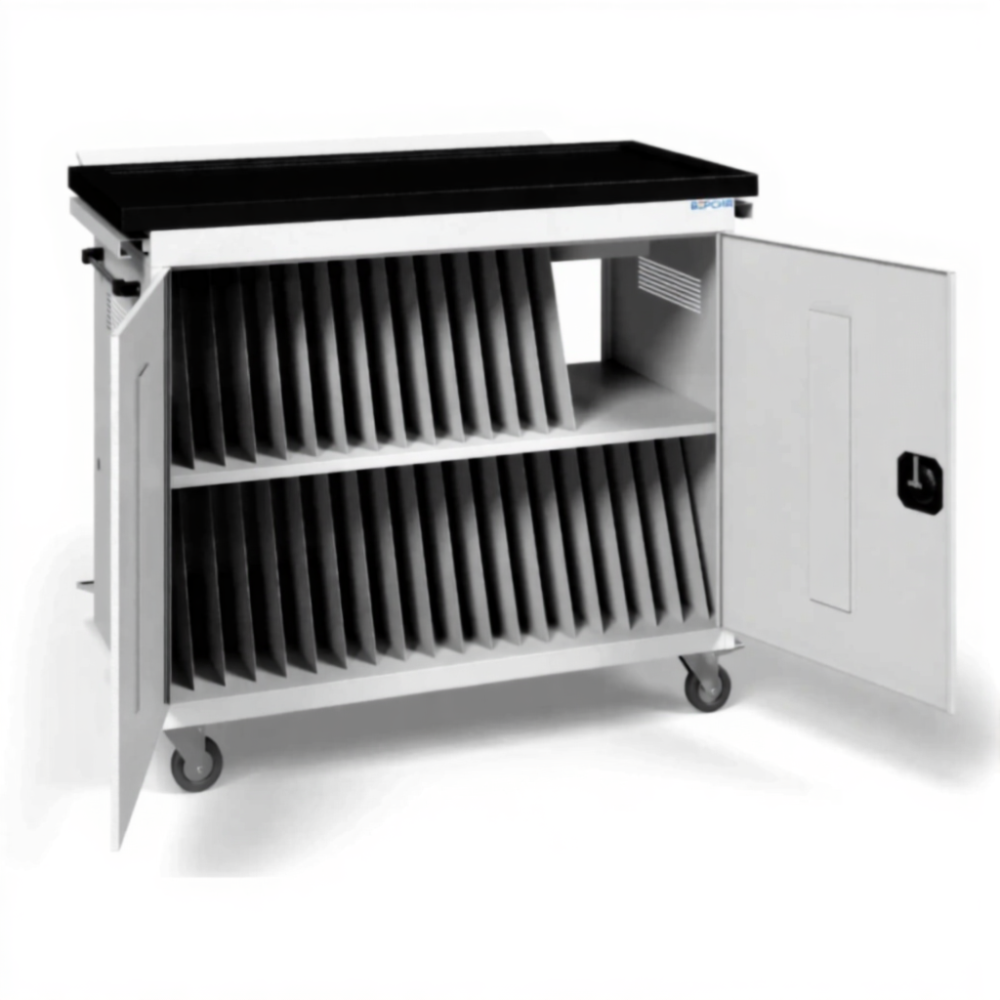 Тележка для хранения 31 ноутбука с электросхемой