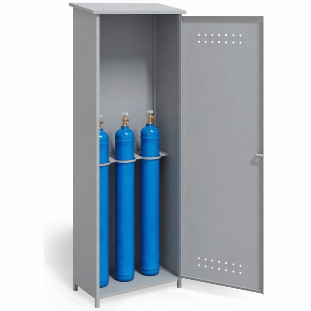 Шкаф для 3-х газовых баллонов ШГБК-024