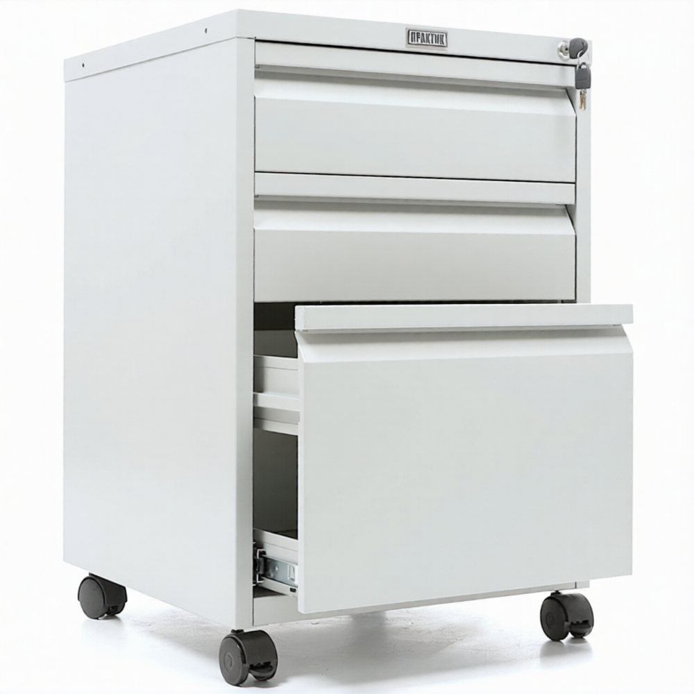 Тумба мобильная Практик BFC-70/3 (AP-1)