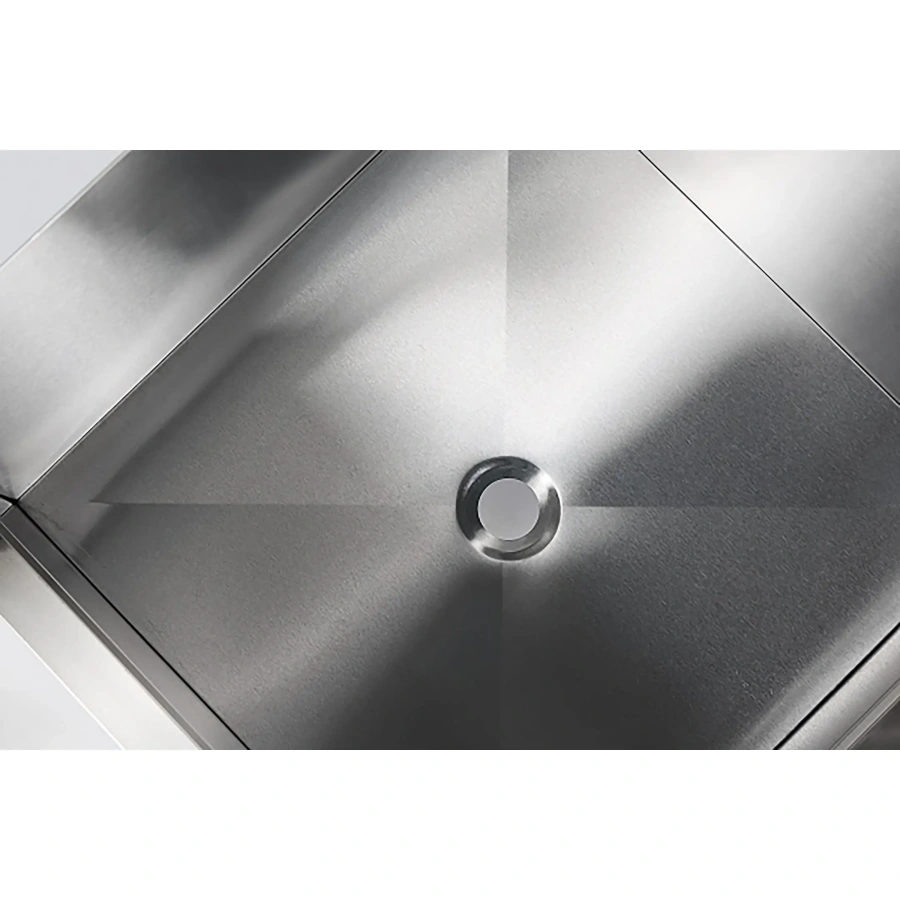 Ванна моечная односекционная с бортом ВМС-1/5-Б-ЭЦ