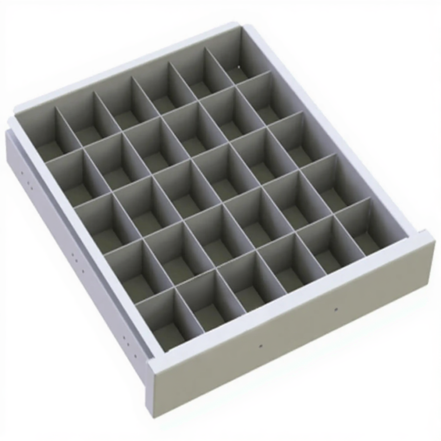 Шкаф для ключей (20 ящиков, 2 двери)