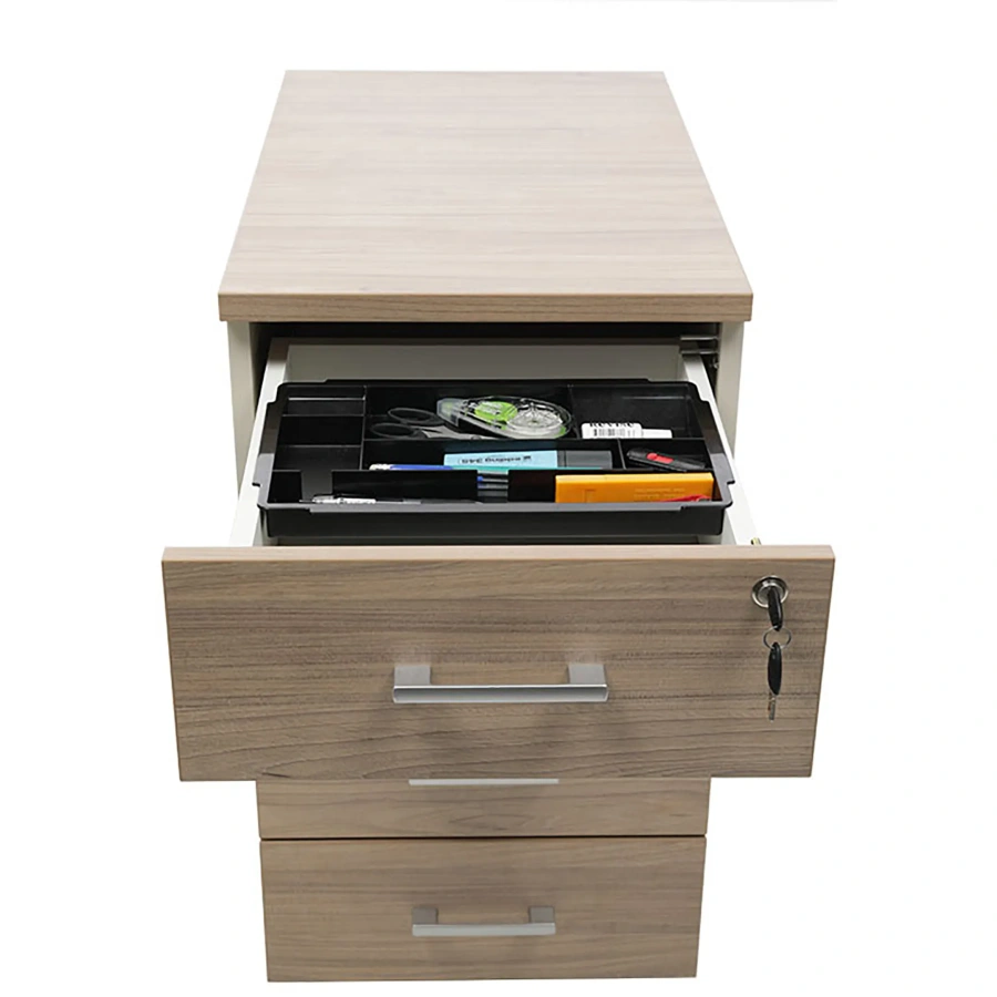 Тумба приставная 70 NPW-407 L4 вяз натуральный/бежевый