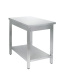 СТОЛ универсальный Luxstahl СПУ-11/7 со сплошной полкой нерж.