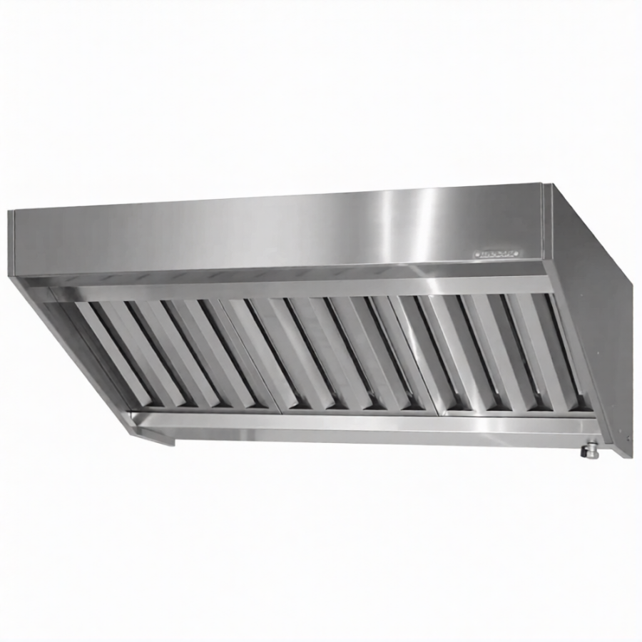 Зонт приточно-вытяжной полуоткрытый ЗППн 400х600х1000 «Norma Inox» пристенный