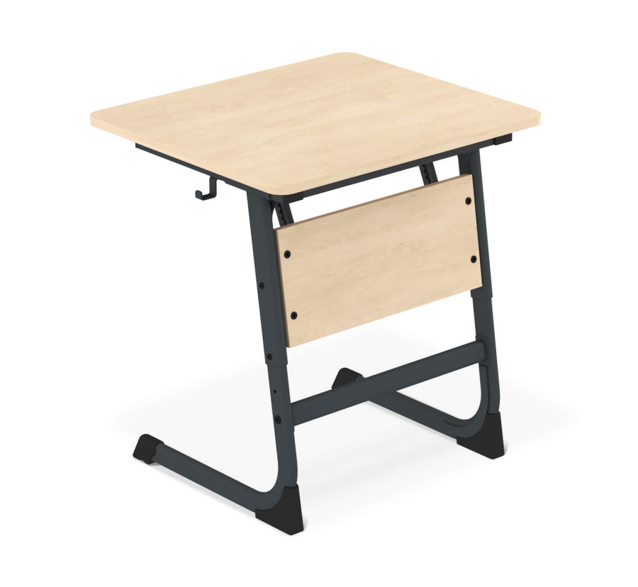 Cтол ученический береза/антрацит SHT-T-TN16/5-7