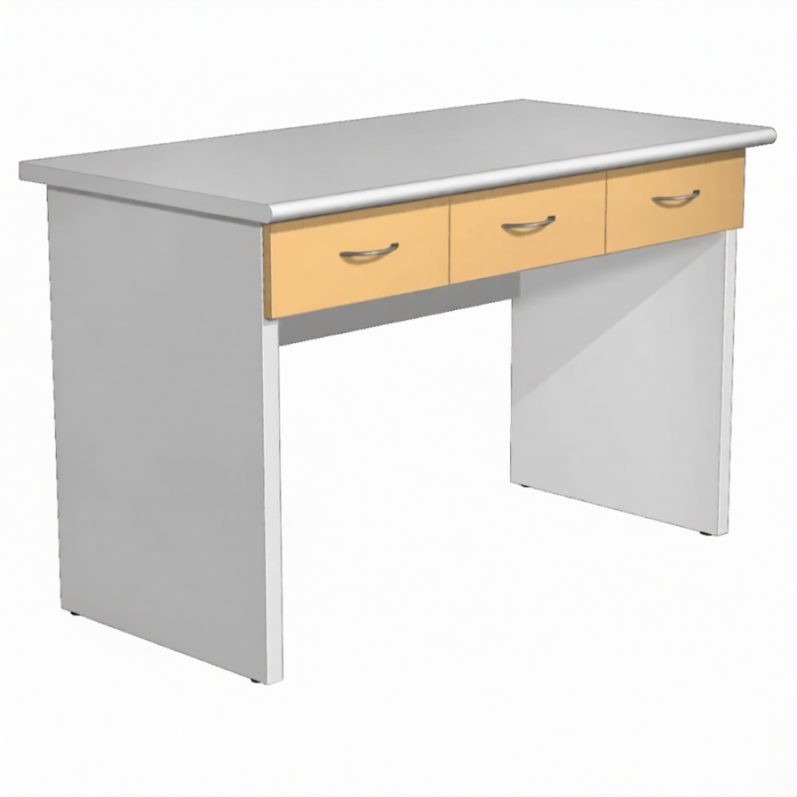 Стол рабочий металлический (столешница сталь) СЛМ-3.1